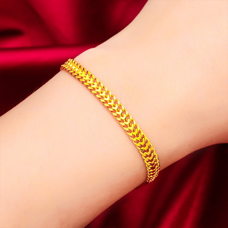 Brass Gold-plated Women's Bracelet