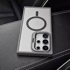 Magnetic Lens Metal Bracket Samsung Phone Case - Viexta