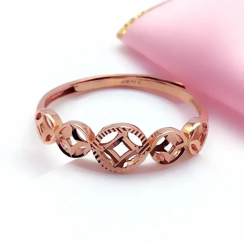 Russian Purple Coin Ring - Viexta