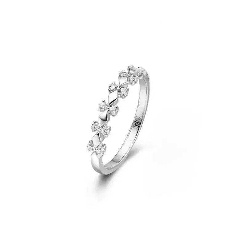 S925 Sterling Silver Couple's Pair Ring - Viexta