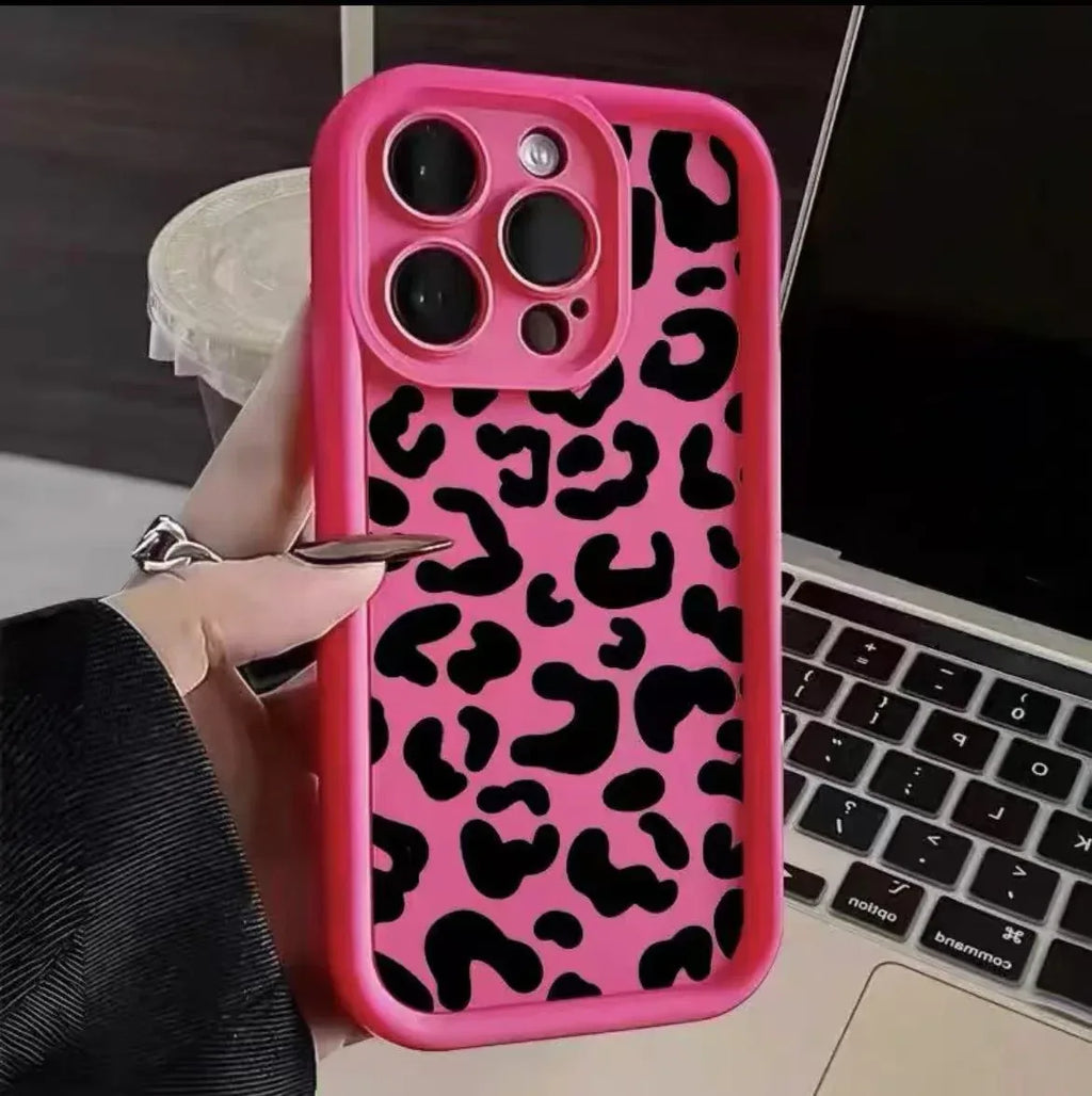black-leopard-print-iphone-case - Viexta