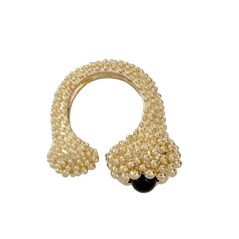 Black Agate Ring - Viexta