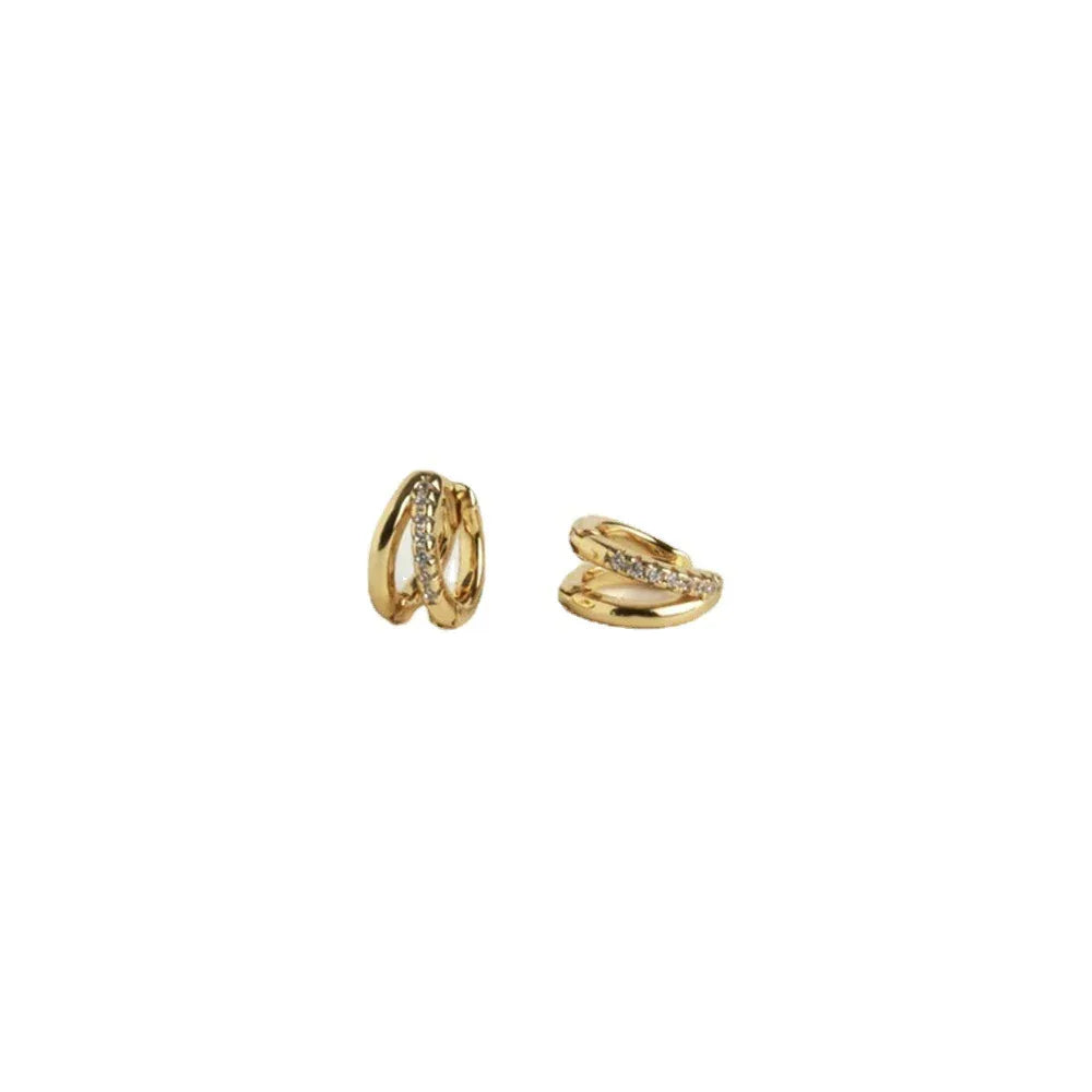 Stainless Steel Court Queens Earrings - Viexta