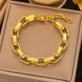 Stainless Steel Twill Unisex Bracelet - Viexta