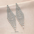 Personality Exaggerating Tassel Earrings - Viexta