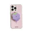 Solid Color Fruit Magnetic iPhone Case