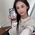 English Creative Star Black iPhone Case - Viexta