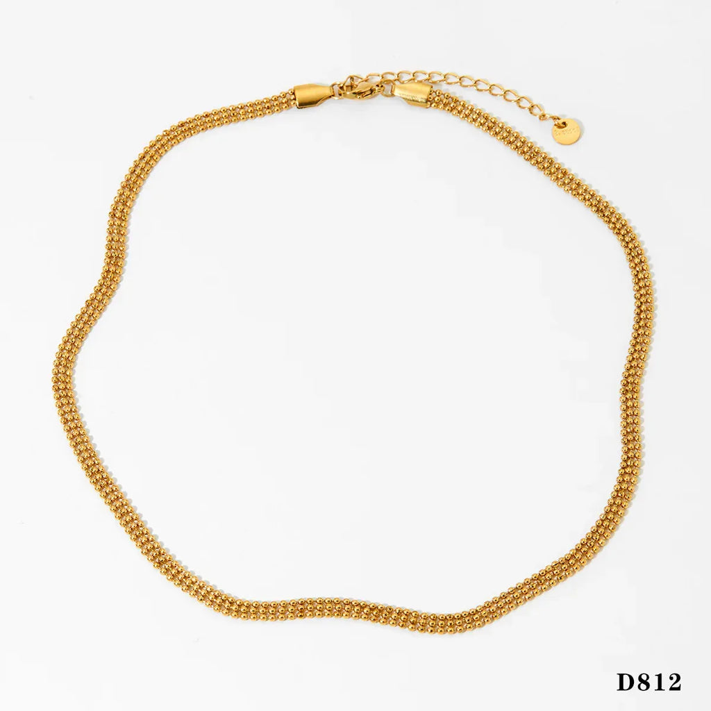 Cross-border Bead Chain Necklace Bracelet Set - Viexta