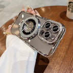 Edge Drill Gradient Color Magnetic Suction iPhone Case - Viexta