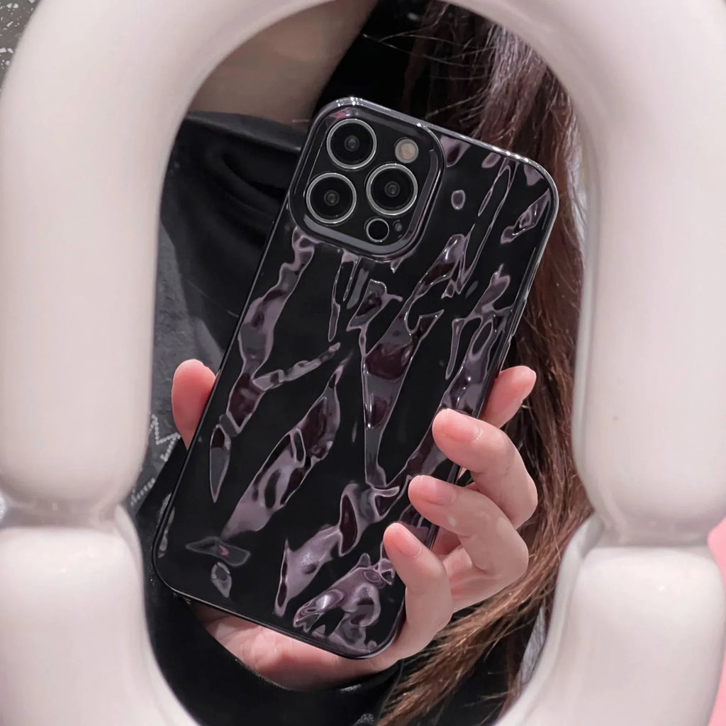 Electroplating Yinshan Crack iPhone Case - Viexta