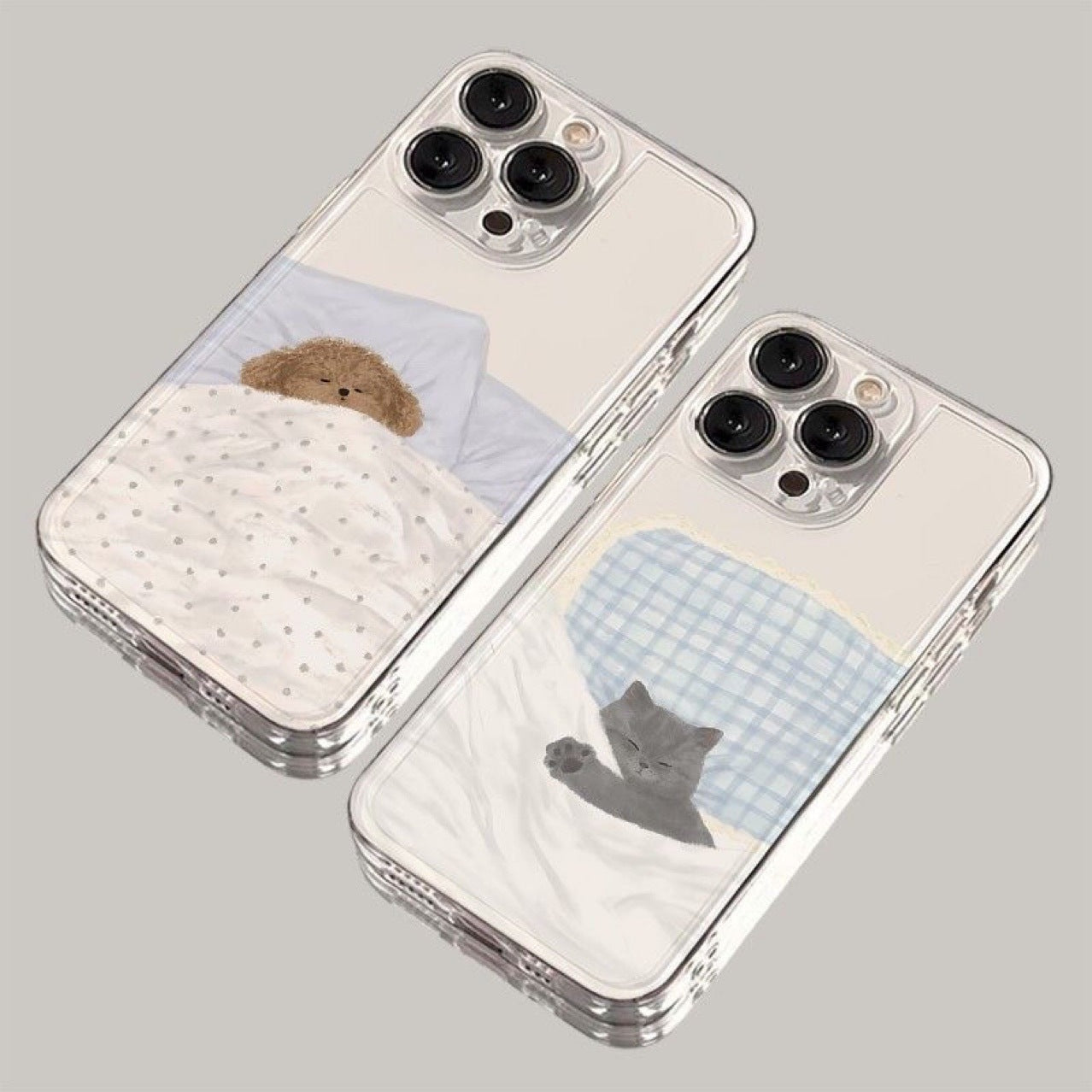 Cat Puppy Pattern iPhone Case