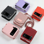 Cross-body Lanyard Flip Phone Case - Viexta