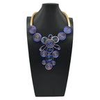 Crystal Aluminum Wire Woven Necklace - Viexta