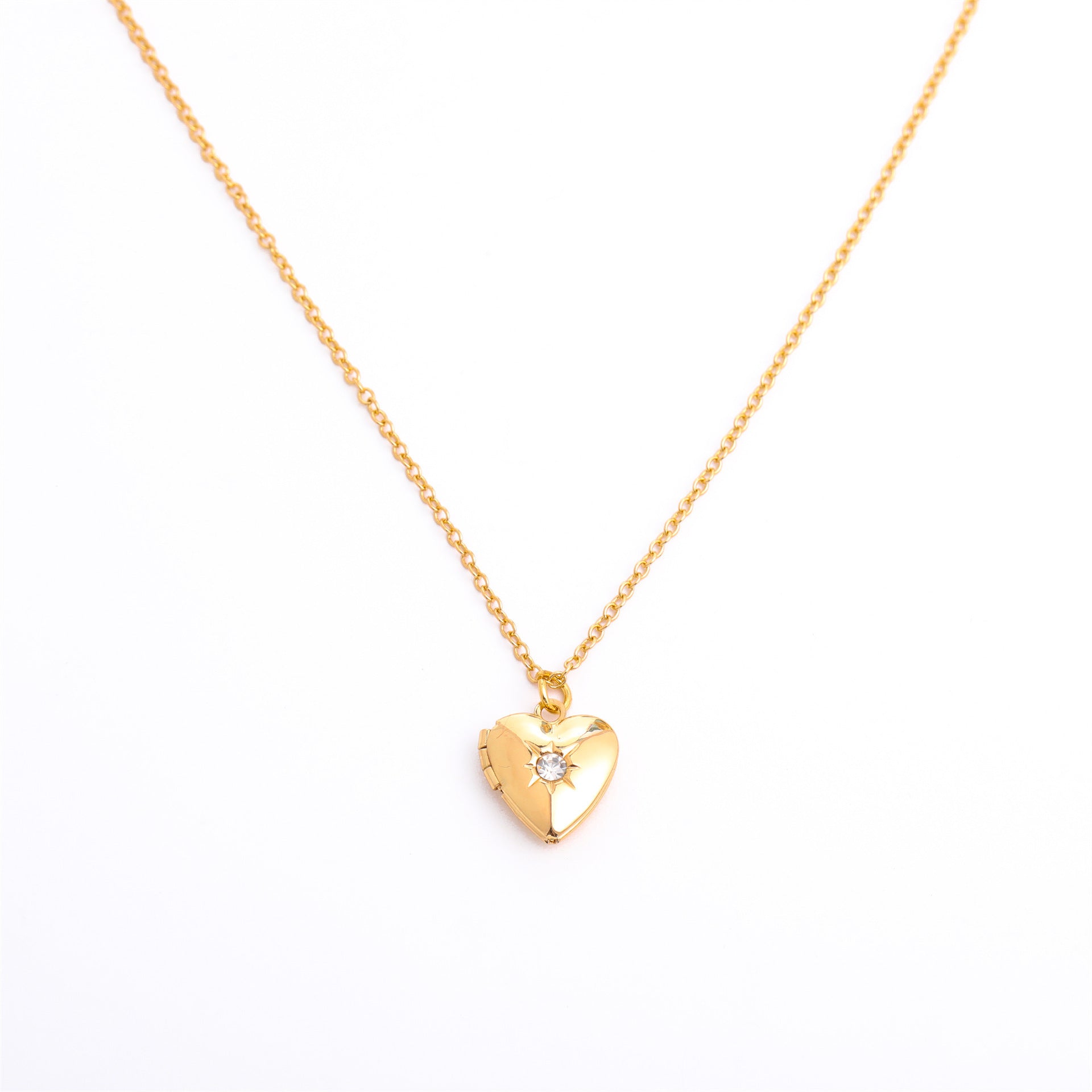 Heart Titanium Steel Necklace