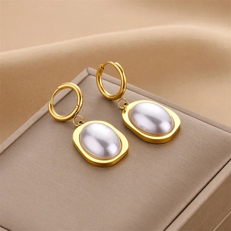 18k Trendy Hoops - Viexta