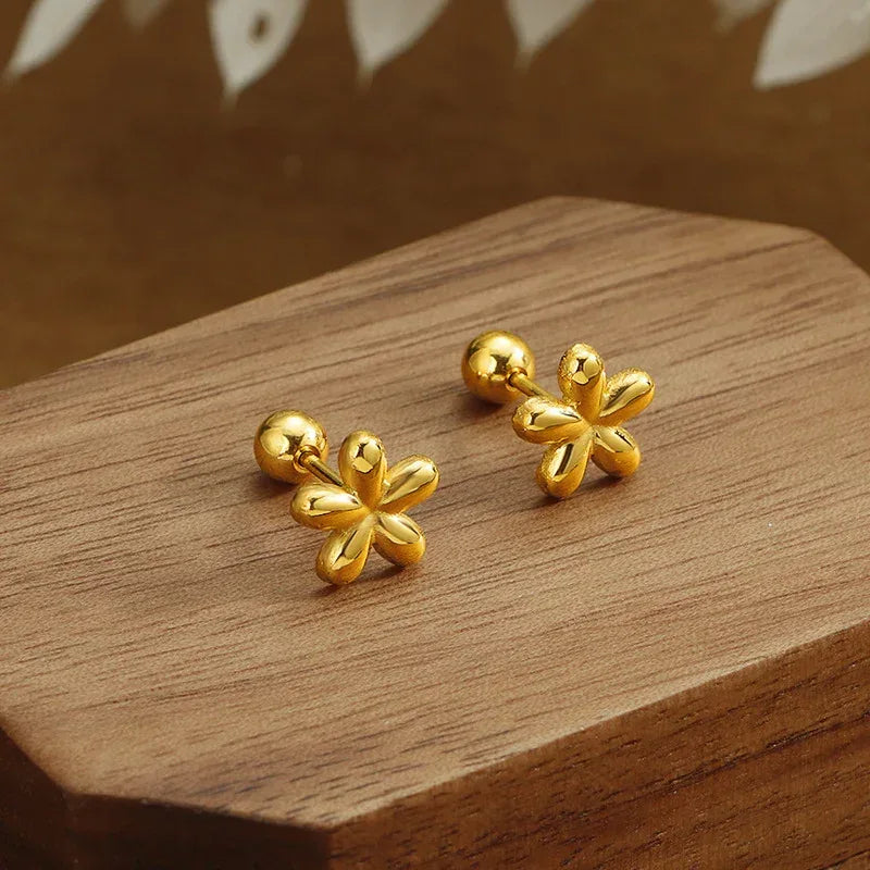 Mini Flowers Ear Studs - Viexta
