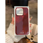 High-grade Red Smudges iPhone Case - Viexta