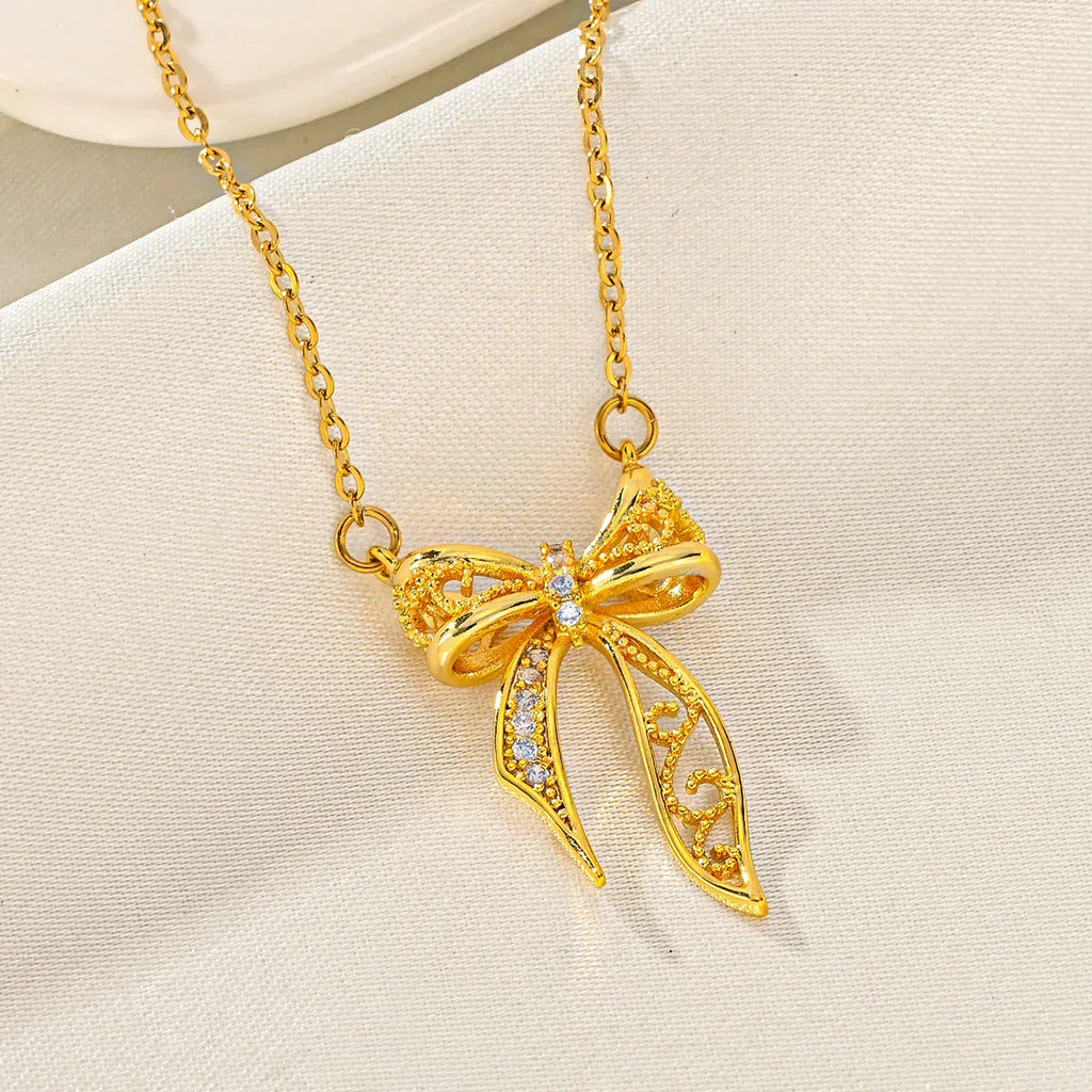 Bow Gang Drill Necklace - Viexta