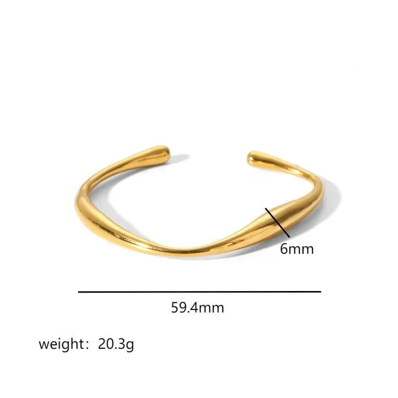 Titanium Steel Bracelet Six-pointed Star Buckle - Viexta