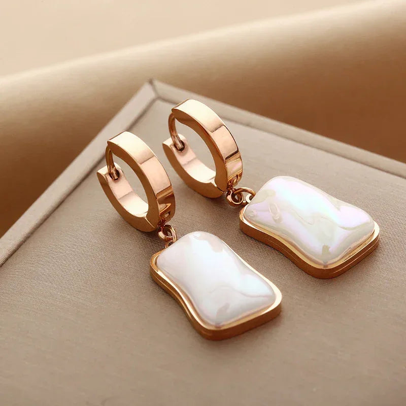 18k Trendy Hoops - Viexta