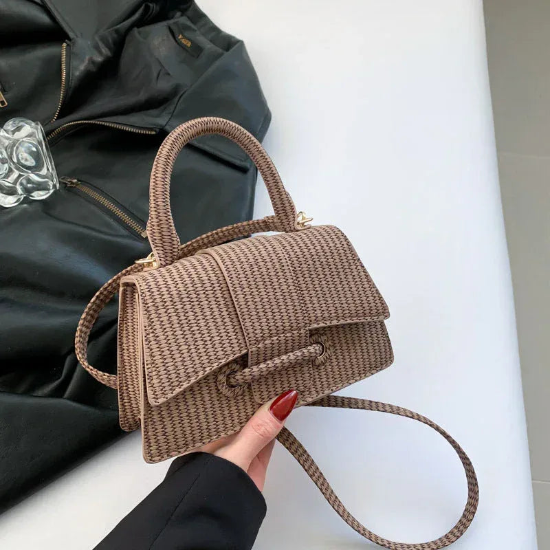 French Fashion Casual Simple Western Style Simple Fashion Shoulder Messenger Bag - Viexta