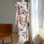 High-grade Floral Dress