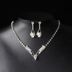Zircon Water Drop Necklace - Viexta