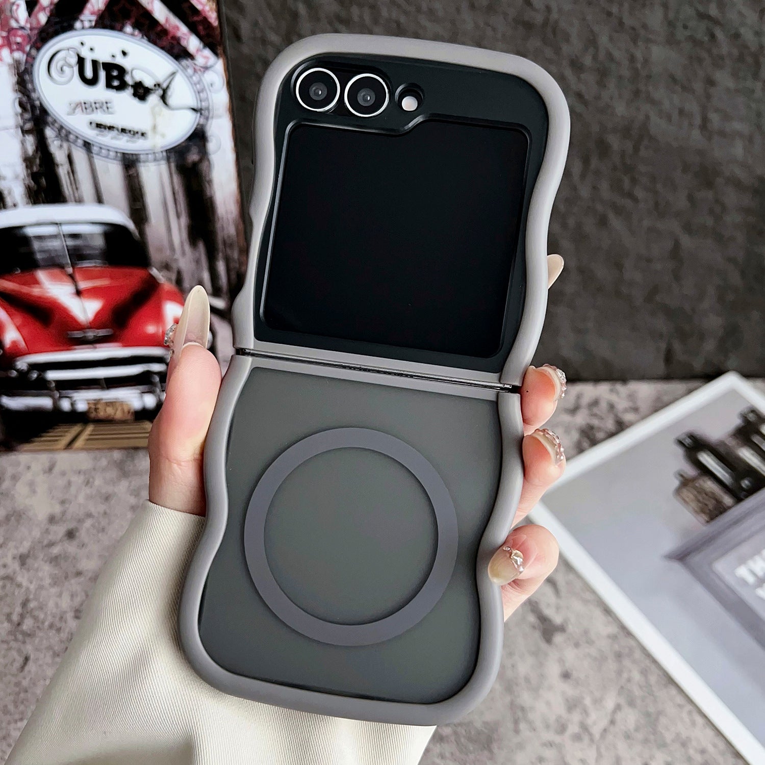 Magnetic Foldable Samsung Cover