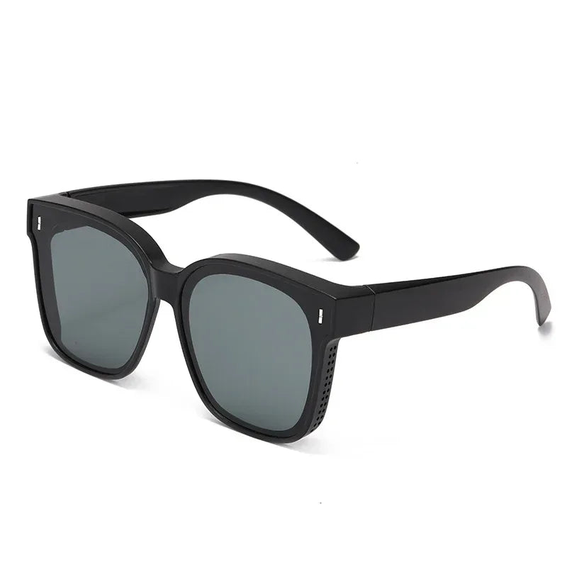 Unisex Large Frame UV Protection Sunglasses - Viexta