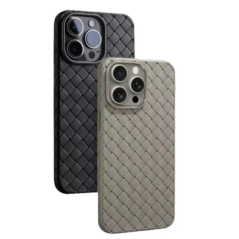 Woven Pattern Heat Dissipation resistant Protective Cover for IPhone - Viexta