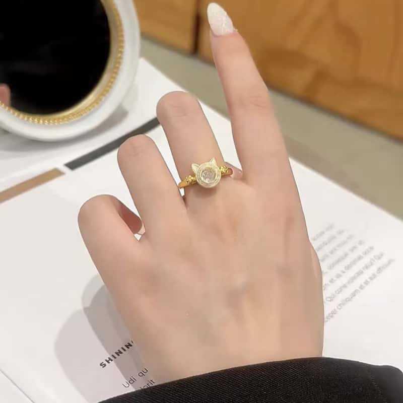Rotating Adjustable Index Finger Ring - Viexta