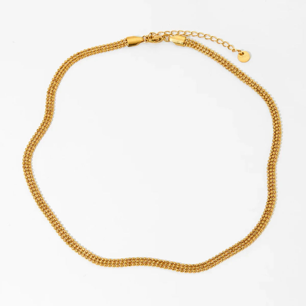 Cross-border Bead Chain Necklace Bracelet Set - Viexta