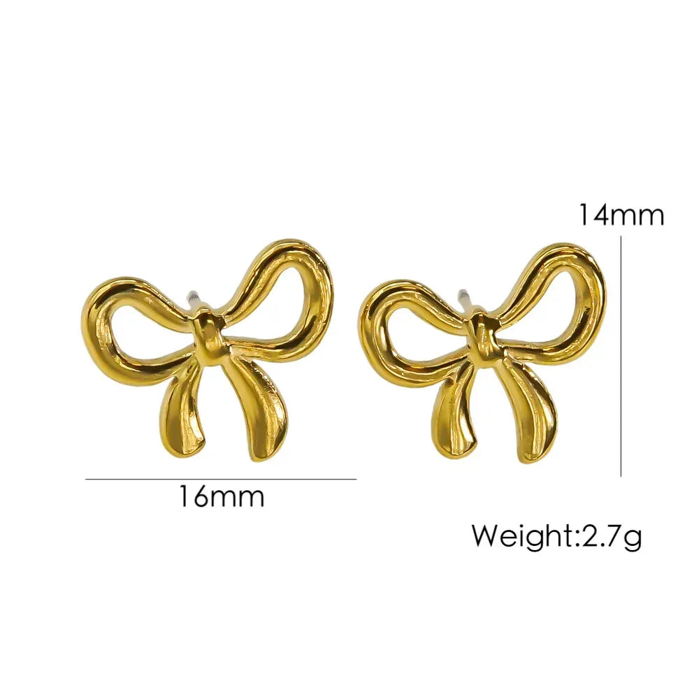 Bow Stainless Steel Necklace - Viexta