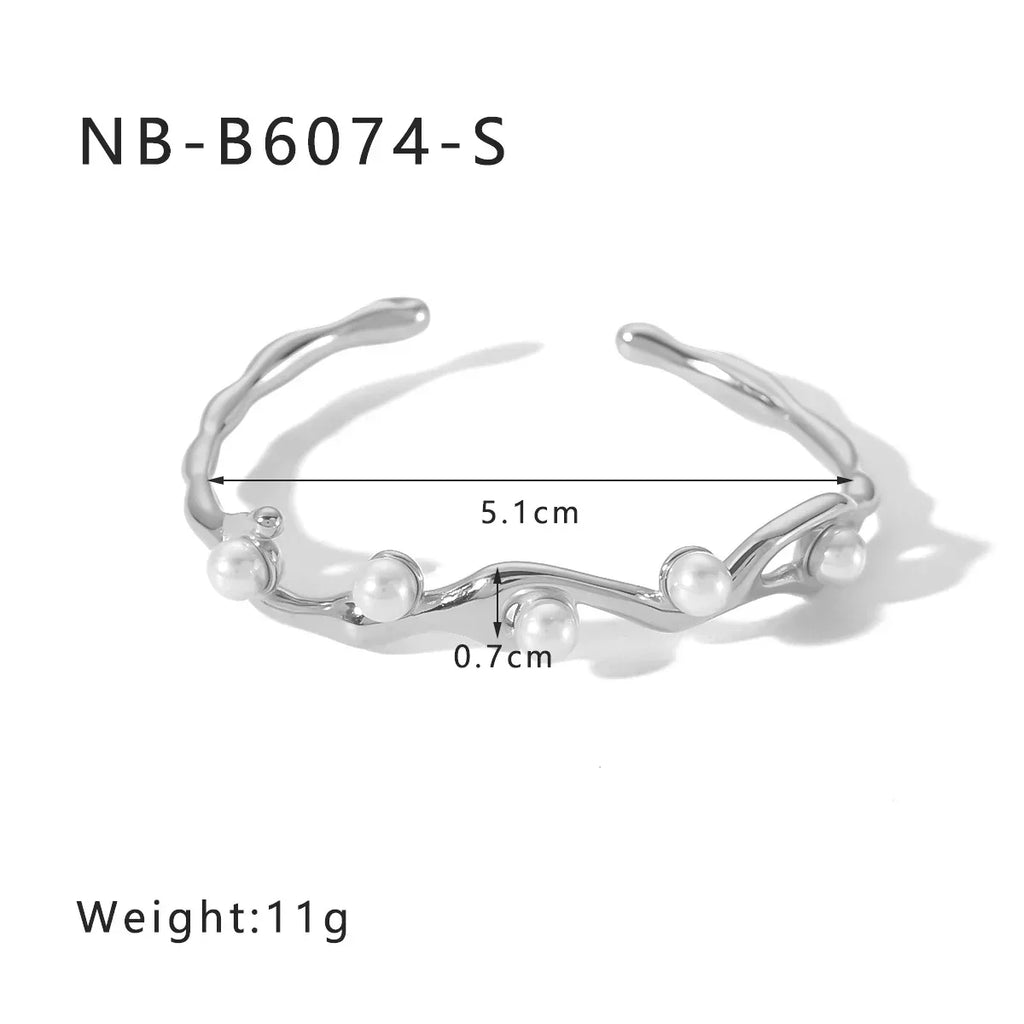 zircon-titanium-steel-electroplated-bracelet - Viexta