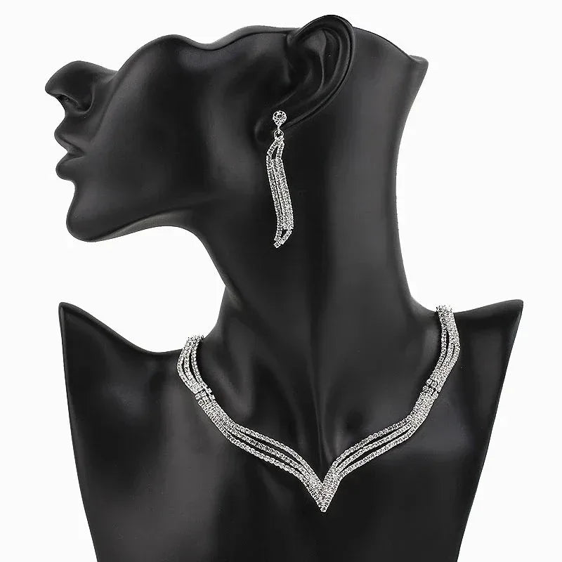 Zircon Water Drop Necklace - Viexta