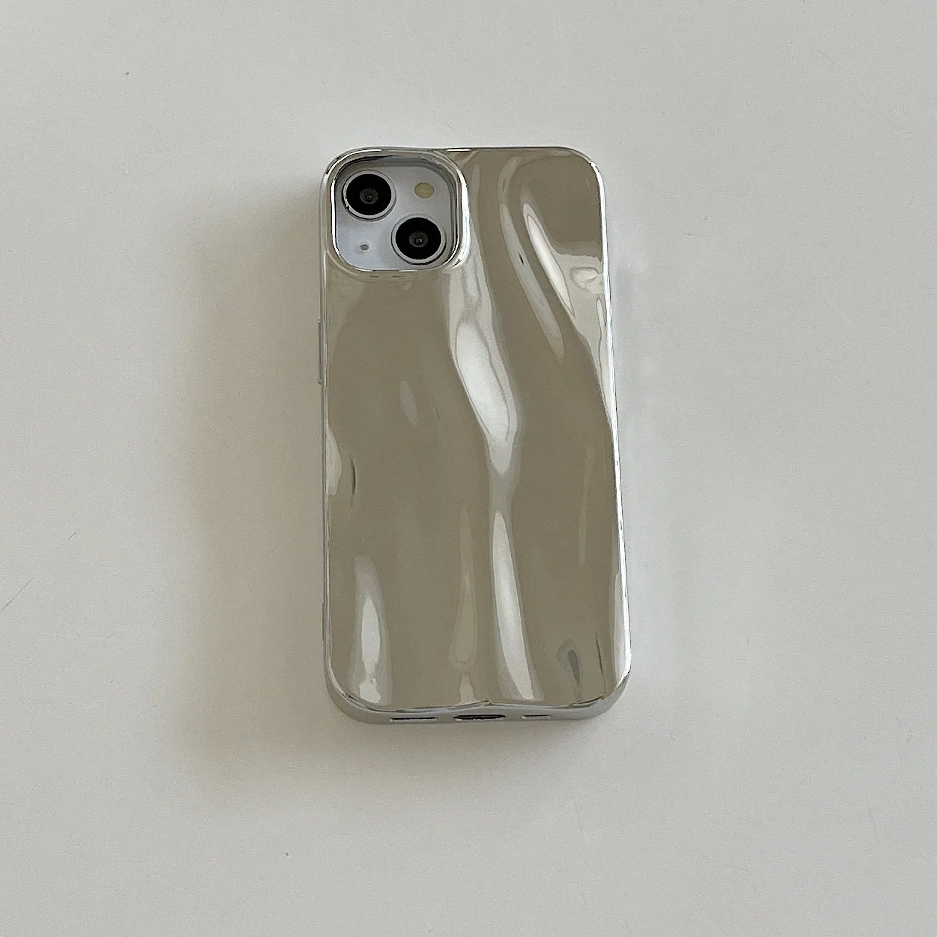 Silver Water Ripple iPhone Protective Case - Viexta