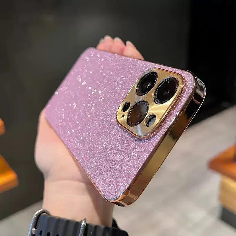Electroplated Star Diamond Glitter iPhone Case - Viexta