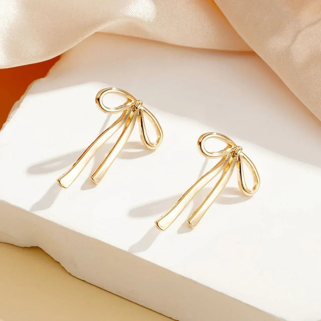 Lightweight Bow Earrings - Viexta