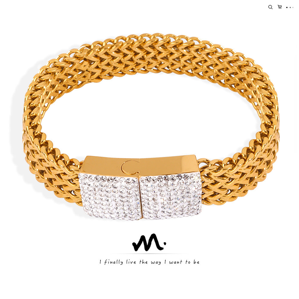 Gold-plated Watch Chain