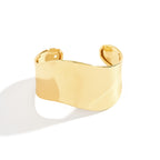 Irregular Glossy Wide Bracelet