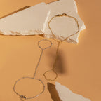 Women's Stainless Steel Dotted Ring Chain