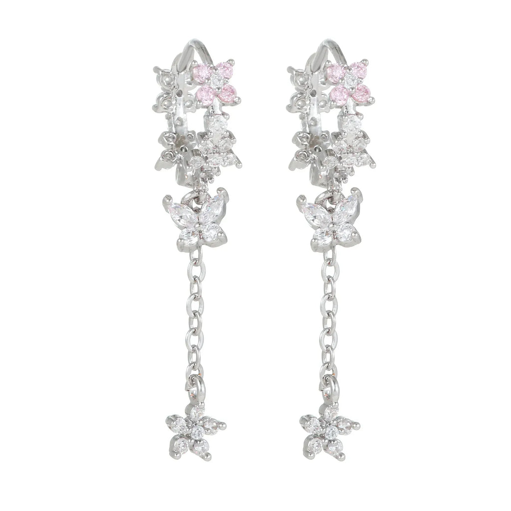 Tassel Water Drop Earrings - Viexta
