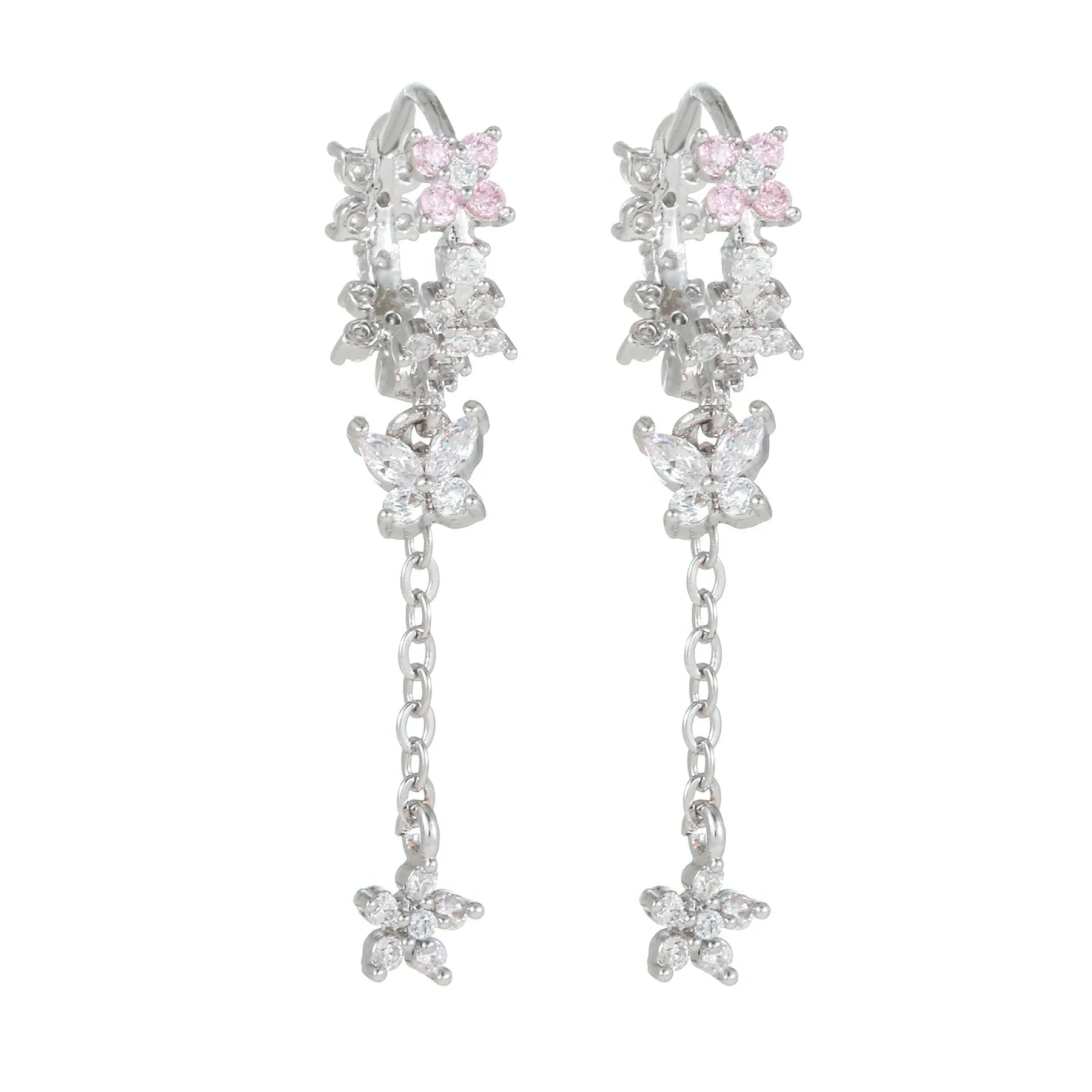 Tassel Water Drop Earrings - Viexta