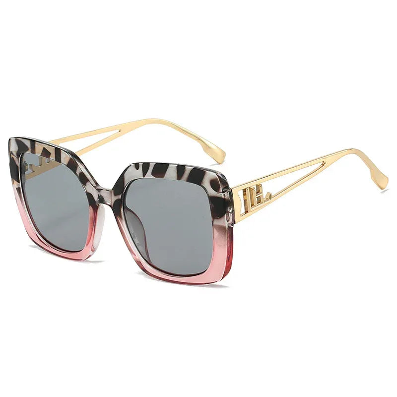 Women's Personality Square Sunglasses - Viexta