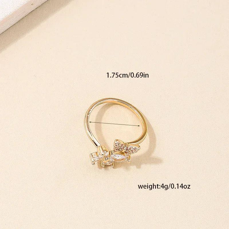 exquisite-butterfly-zircon-ring - Viexta