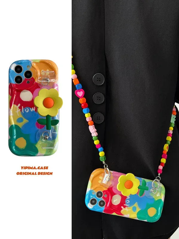 Yellow Flower Fashion iPhone Case - Viexta