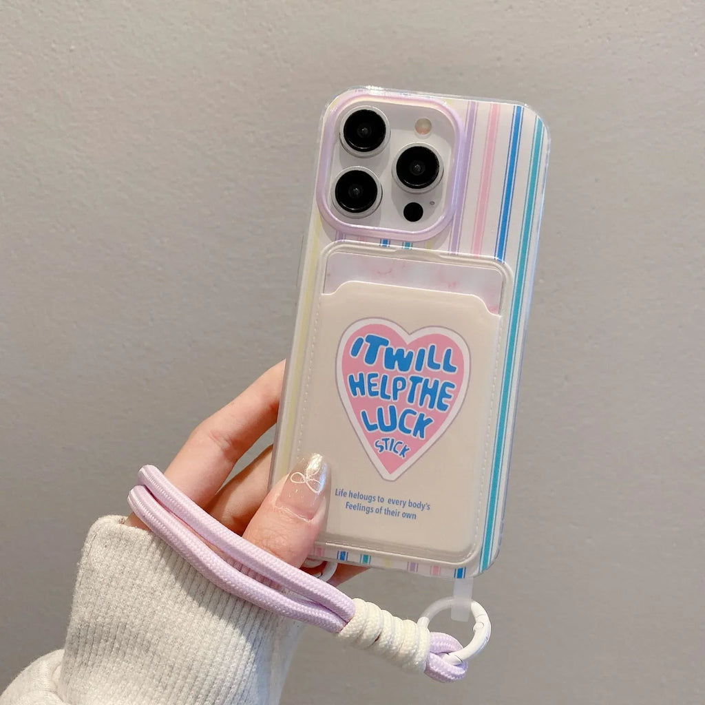 Cartoon Lanyard iPhone Case - Viexta