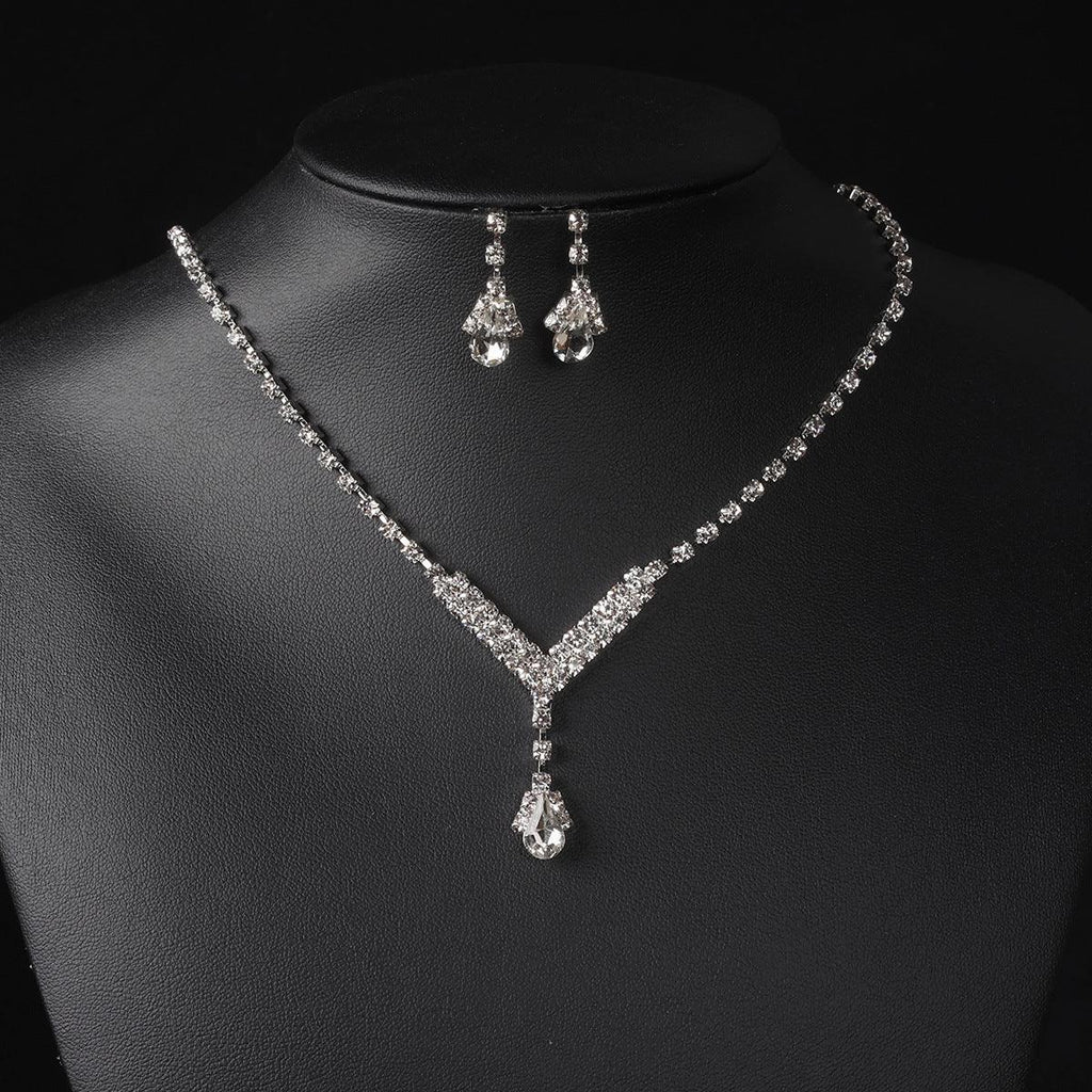 Zircon Water Drop Necklace - Viexta