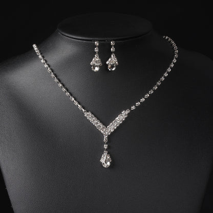 Zircon Water Drop Necklace