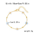 Women's Korean-style Fresh Flower Pearl Bracelet - Viexta